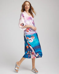 Chico's Clothing Gottex Under The Sea Kimono