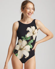 Chico's Clothing Gottex Yuri Flower One Piece