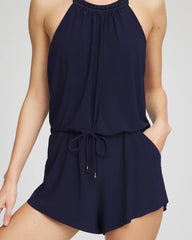 Chico's Clothing Miraclesuit® Solid Piper Romper