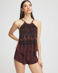 Chico's Clothing Magicsuit® Goldie Zabra Romper