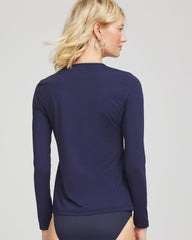 Chico's Clothing Gottex Long-Sleeve Swim Shirt