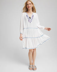 Chico's Clothing Chico's Beach Swimsuit Cover-Up Dress