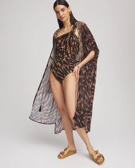 Chico's Clothing Miraclesuit® Raya De Safari Europa One-Piece Swimsuit