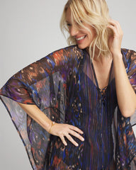Chico's Clothing Miraclesuit® Tapiz Caftan Cover-Up