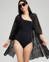 Chico's Clothing Shirt Dress Swim Coverup