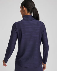 Chico's Clothing Zenergy® UPF Wave Half Zip