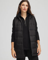 Chico's Clothing Zenergy® Quilted Hooded Vest