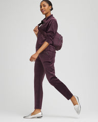 Chico's Clothing Zenergy® Velour Tapered Ankle Pants