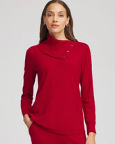 Chico's Clothing Zenergy® Luxe Envelope Neck Sweater