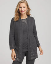 Chico's Clothing Travelers™ Rhinestone Cardigan
