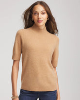 Chico's Clothing Cashmere Elbow-Sleeve Sweater