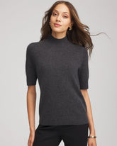 Chico's Clothing Cashmere Elbow-Sleeve Sweater