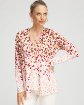 Chico's Clothing Ombré Printed V-Neck Cardigan
