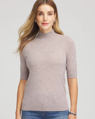 Chico's Clothing Cashmere Elbow-Sleeve Sweater