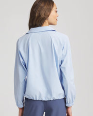 Chico's Clothing Zenergy® UPF Half-Zip Mockneck Top