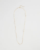 Chico's Jewelry Pearl and Link Necklace