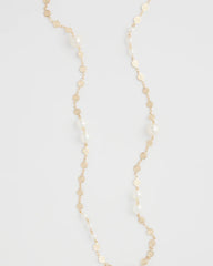 Chico's Jewelry Pearl and Link Necklace