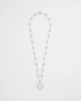 Chico's Jewelry Heart Twice As Nice Pendant Necklace