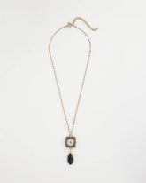 Chico's Jewelry Clock Pendant Necklace