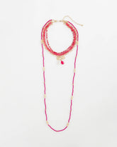 Chico's Jewelry Convertible Beaded Pendant Necklace