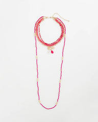 Chico's Jewelry Convertible Beaded Pendant Necklace