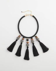 Chico's Jewelry Chico's Originals Tassel Statement Necklace