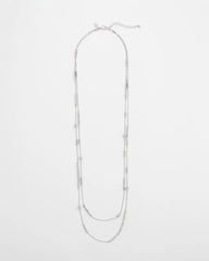 Chico's Jewelry Hexie Multi-Strand Necklace