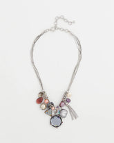 Chico's Jewelry Short Aurora Charm Necklace