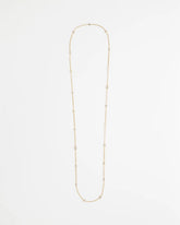 Chico's Jewelry Fine Crystal Long Chain Necklace