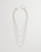Chico's Jewelry Multi-Layer Snake Chain Necklace