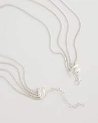 Chico's Jewelry Multi-Layer Snake Chain Necklace
