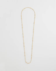 Chico's Jewelry Goldtone Long Beaded Necklace