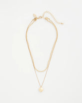 Chico's Jewelry Goldtone Convertible Pendant Necklace