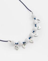 Chico's Jewelry Convertible White Stone Necklace