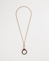 Chico's Jewelry Hand Monocle Pendant Necklace