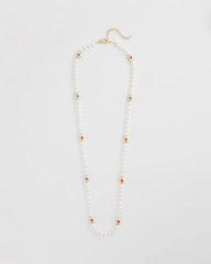 Chico's Jewelry Goldtone Faux Pearl Single-Strand Necklace