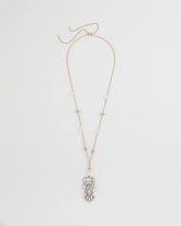 Chico's Jewelry Adjustable Opalescent Pendant Necklace