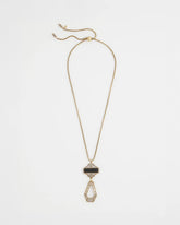 Chico's Jewelry Adjustable Amulet Pendant Necklace