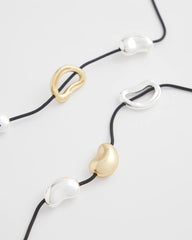 Chico's Jewelry Mixed-Metal Charm Necklace