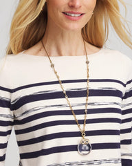 Chico's Jewelry Owl Pendant Necklace