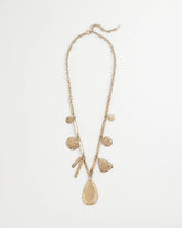 Chico's Jewelry Ash Gold Collection Charm Necklace