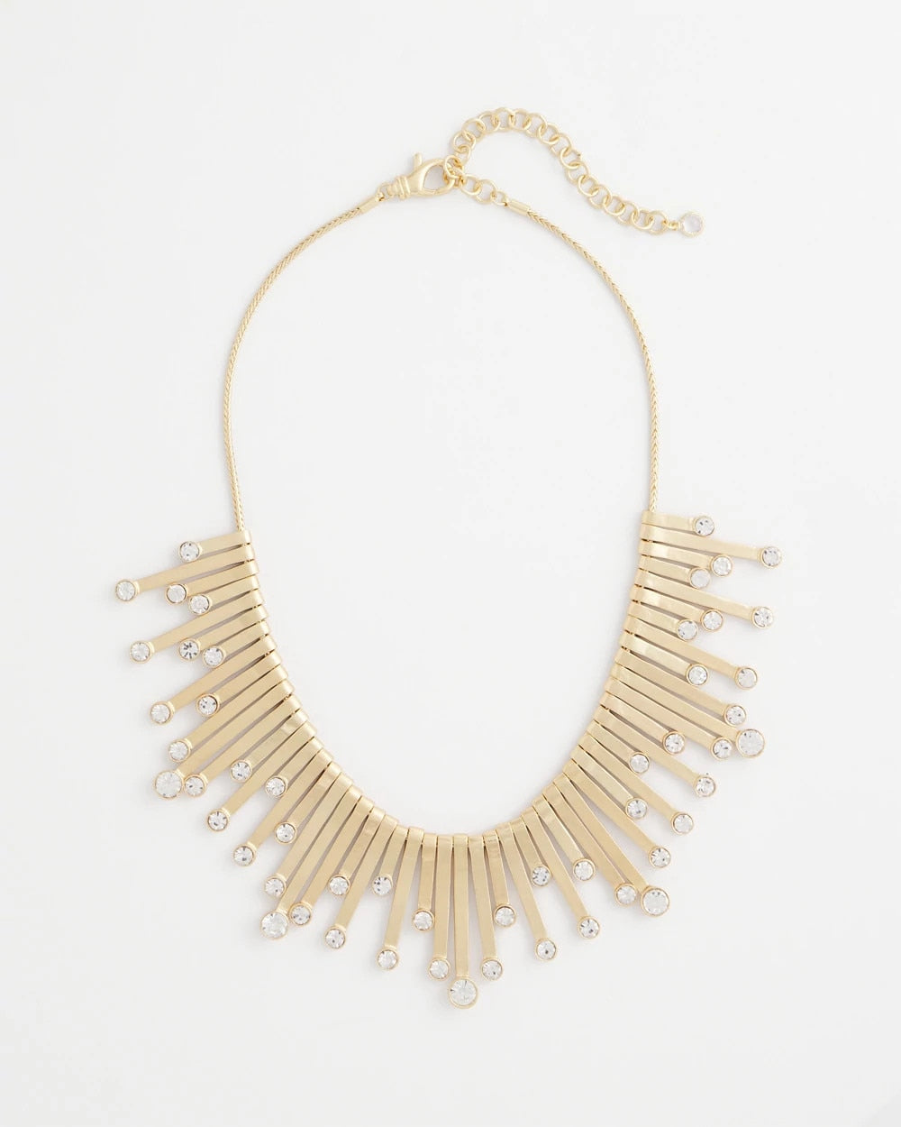 Chico's Jewelry Chico’s Originals Gold Slice & Gem Bib