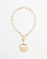 Chico's Jewelry Goldtone Toggle Pendant Necklace