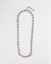 Chico's Jewelry Frosted Quartz Single Strand Necklace