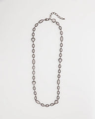 Chico's Jewelry Frosted Quartz Single Strand Necklace