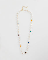 Chico's Jewelry Beaded Faux Pearl Single-Strand Necklace