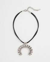 Chico's Jewelry Short Horseshoe Pendant Necklace