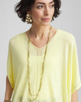 Chico's Jewelry Multi Strand Gold-Tone Necklace