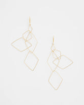 Chico's Jewelry Diamond Shaped Linear Earrings