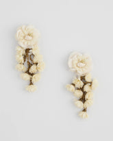 Chico's Jewelry No Droop® Flower & Conch Shell Earrings